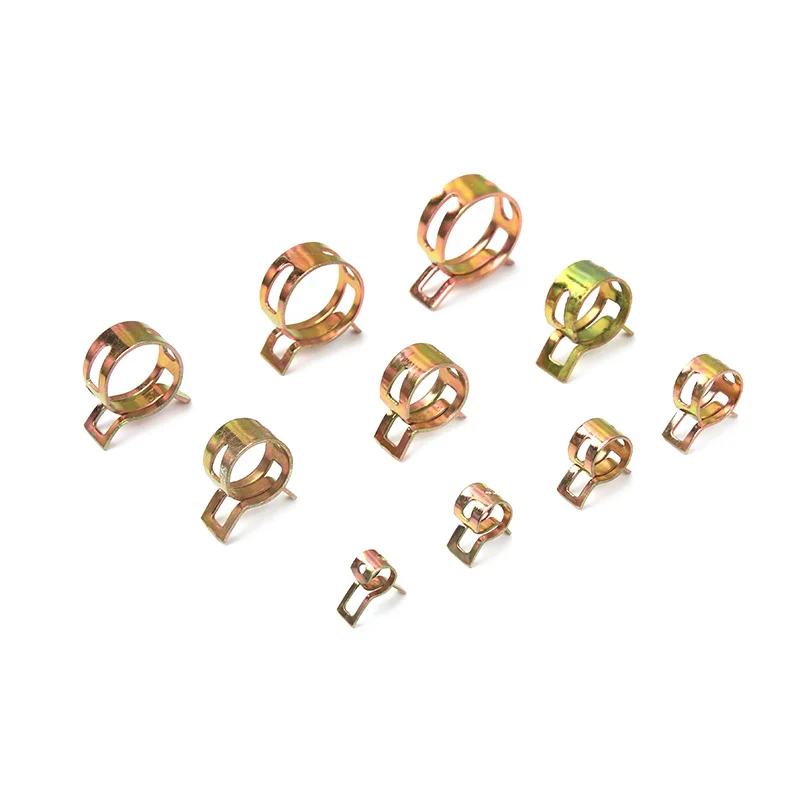 

155PCS 6-22mm Car & Truck Spring Clips Fuel Oil Water Hose Clip Pipe Tube Clamp Fastener Assortment Kit