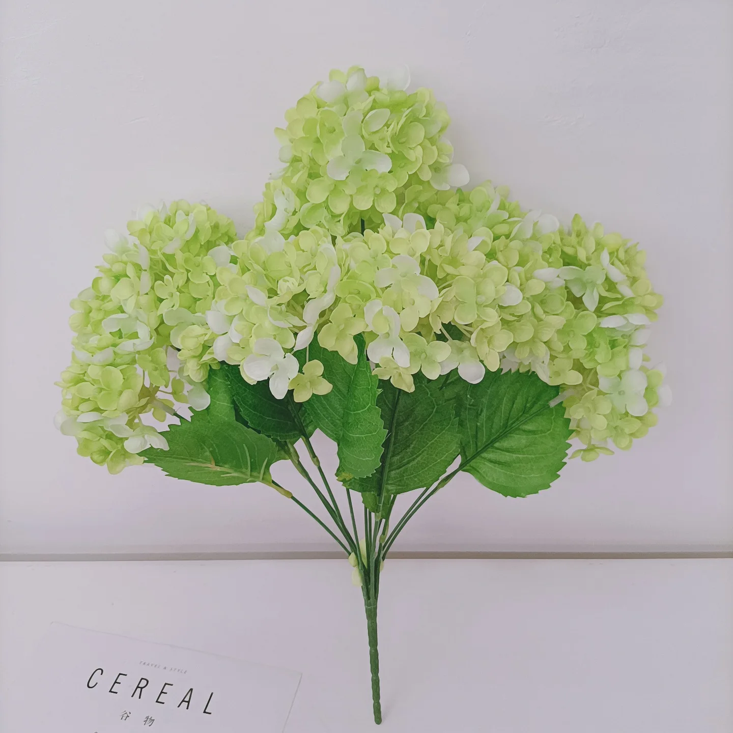 

Искусственная Гортензия, фото здание, украшение окна, реквизит для дома, отеля, свадьбы, ручное украшение, цветы