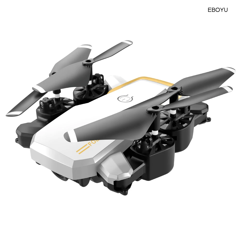 EBOYU обновленный LF609S 2,4 ГГц 4CH складной Радиоуправляемый Дрон 4K WiFi FPV камера высота удержания Безголовый режим один ключ возврат RC Квадрокоптер RTF