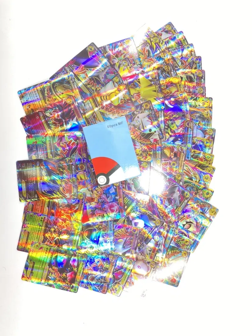 50 300 шт. флэш карта TOMY во французском стиле 150 в 200 Gx 20 MEGA EX|Коллекционные игральные