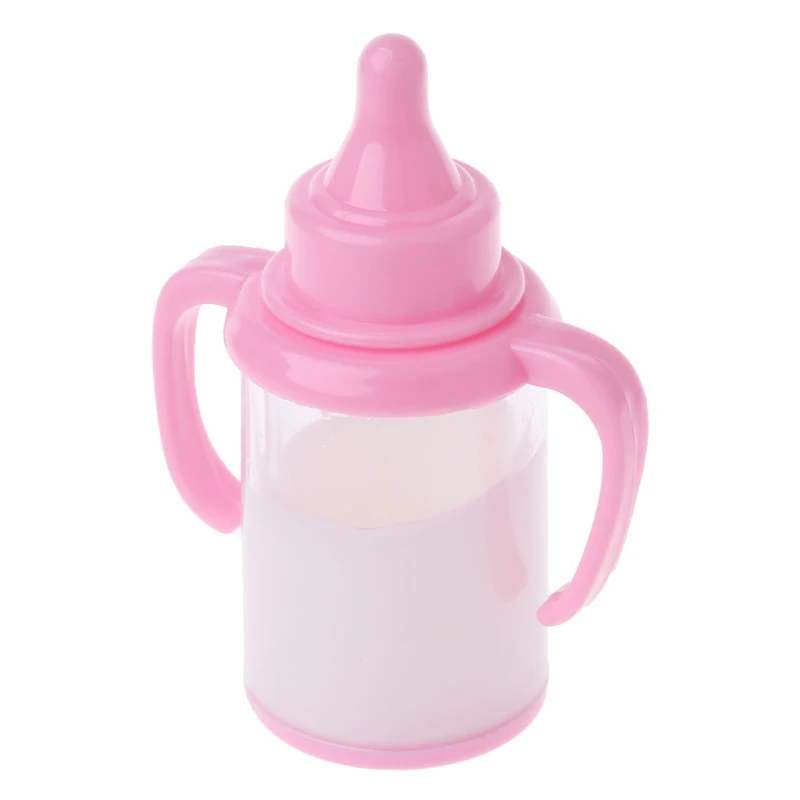 

3pcs/set Magic Feeding Bottle For American BJD Dolls Baby Doll Feeder Nipple Toy