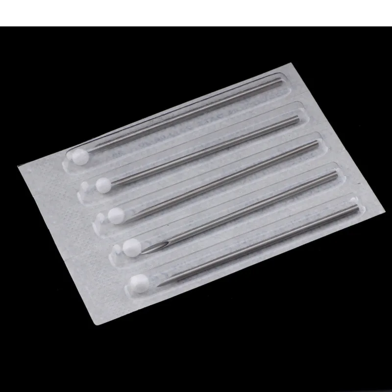 10 шт 12 г/14 г/16 г/18 г/20 одноразовые стерильные иглы для пирсинга тела медицинские