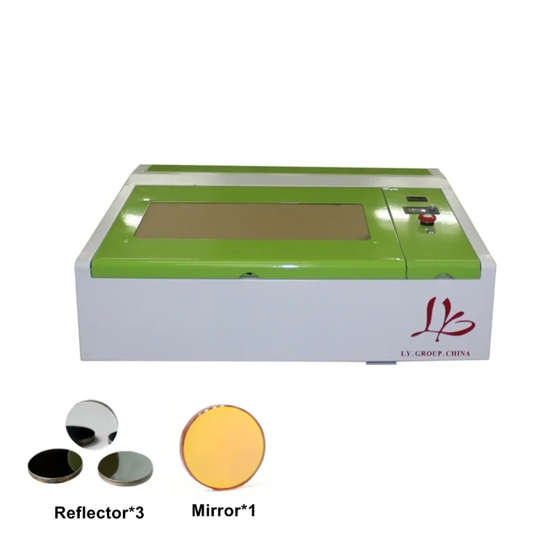 Мини CO2 лазерная трубка 40 Вт резак гравировка маркировочная машина набор