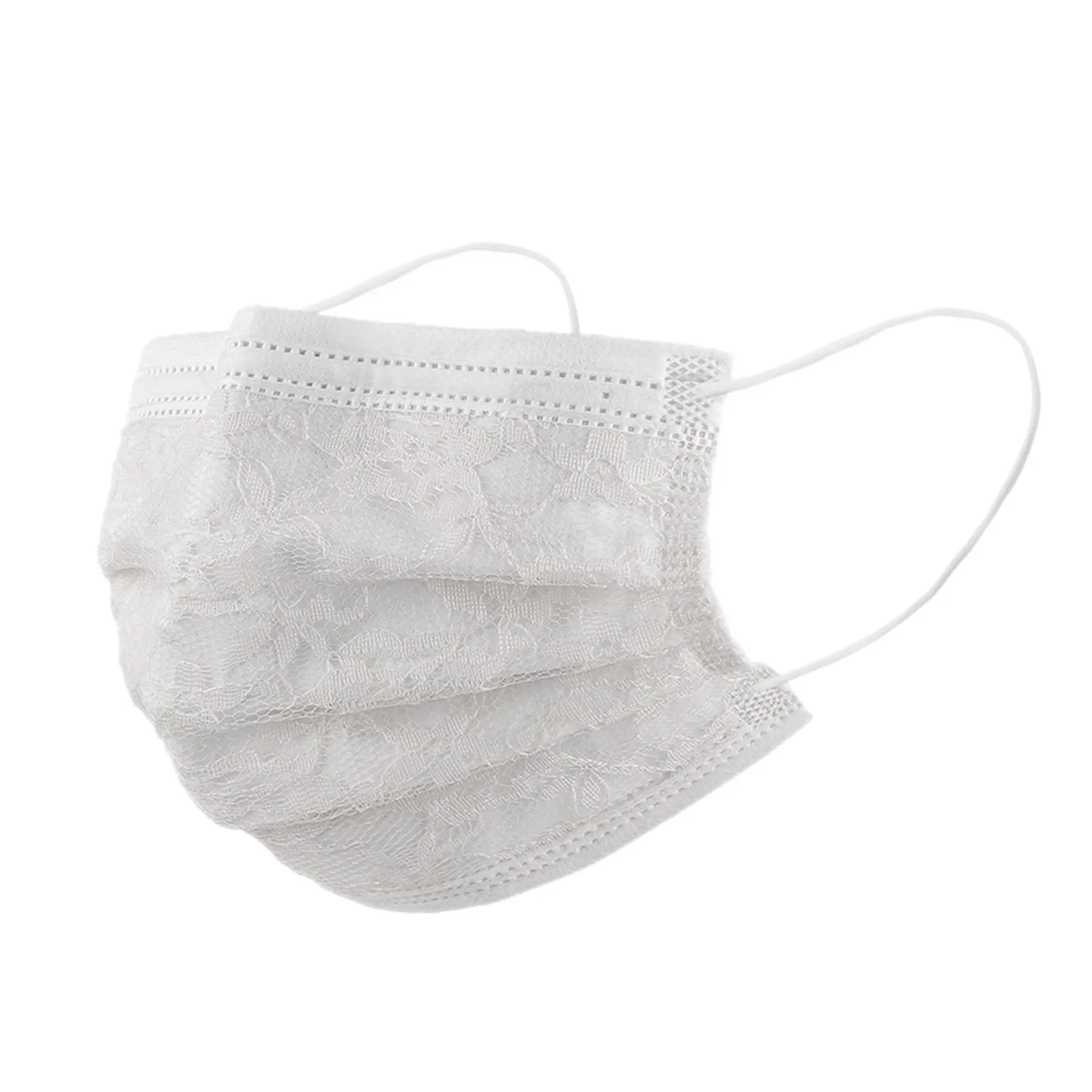 

10/50pc Sexy Women Disposable Masks Summer 4-layers Face Masks Protection Breathable Masques Femme Party Decoration