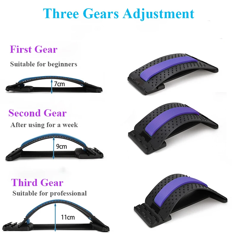 Носилки обратно иглоукалывание акупрессурный массажер массаж для поясницы