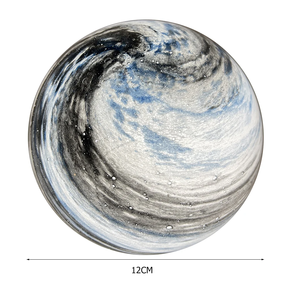 

Room Bedside Nebula Desk Lamps LED Starry Sky Planet Night Lights Creative Table Ornament Lamp Kids No Base or With Base