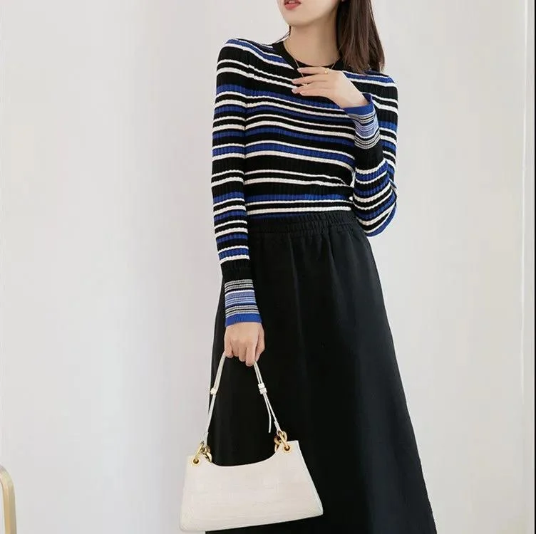 

Весенняя женская Свободная цветная игла