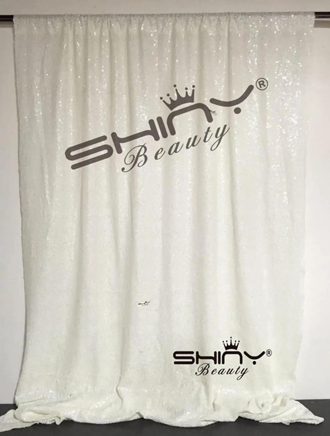 White Shinybauty розовый золотой цвет фотобудка фон Русалка занавес блесток s для жизни Room-M190810 - Цвет: White
