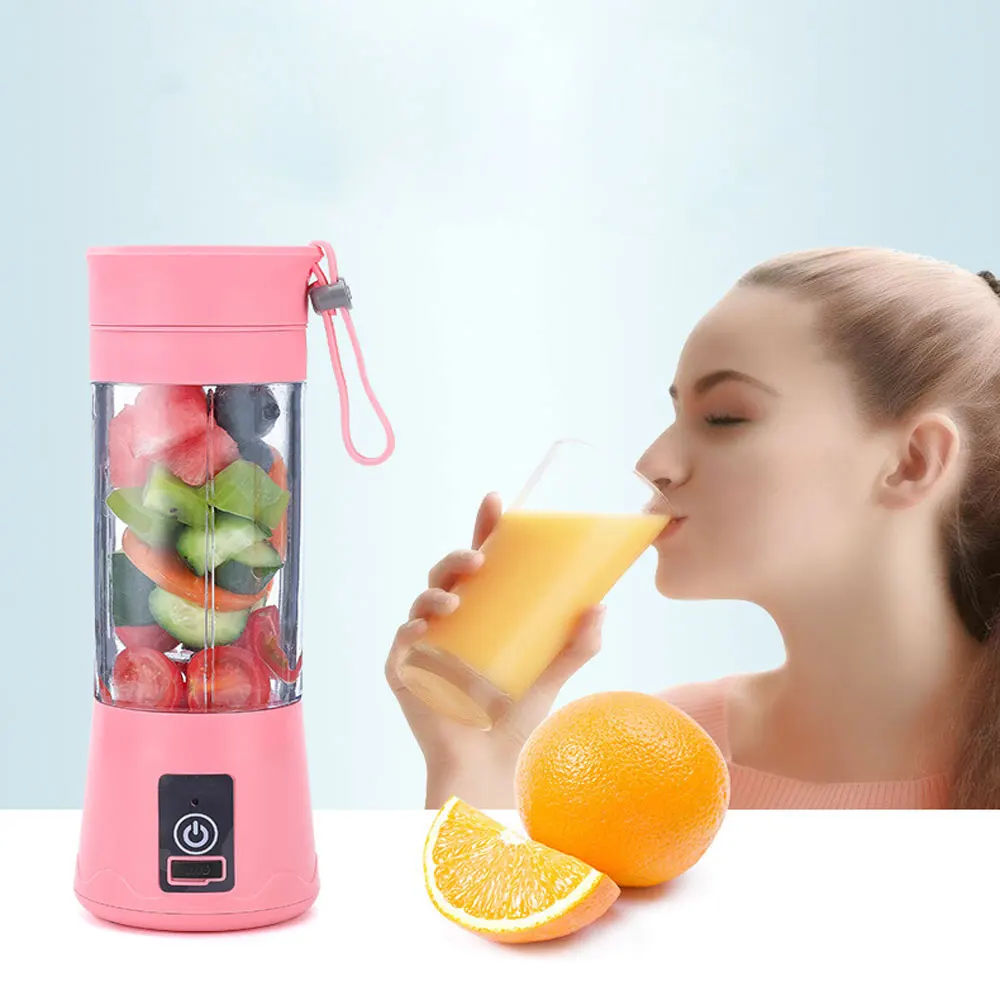 Portable Size USB Electric Fruit Juicer Handheld Smoothie Maker Blender Stirring Rechargeable Mini Juice Cup Water | Бытовая техника