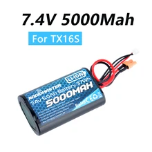 RadioMaster 2S 7 4 V 5000 мАч 37wh Lipo Батарея TX16S TRemote Управление передатчик JST