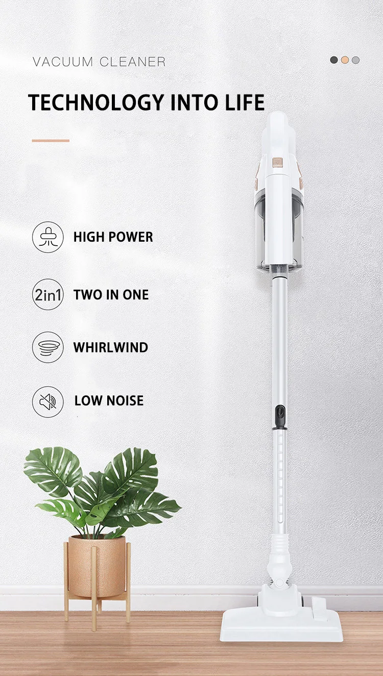 

Anjielosmart Wireless Handheld Vacuum Cleaner for Home Office Portable Cordless Carpet Dust Collector Sweep Mop
