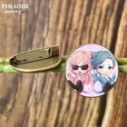 Модный Yarichin B, клуб, аксессуары для фанатов, подарок, стеклянный кабошон, косплей, фигурка, брошь, аксессуары