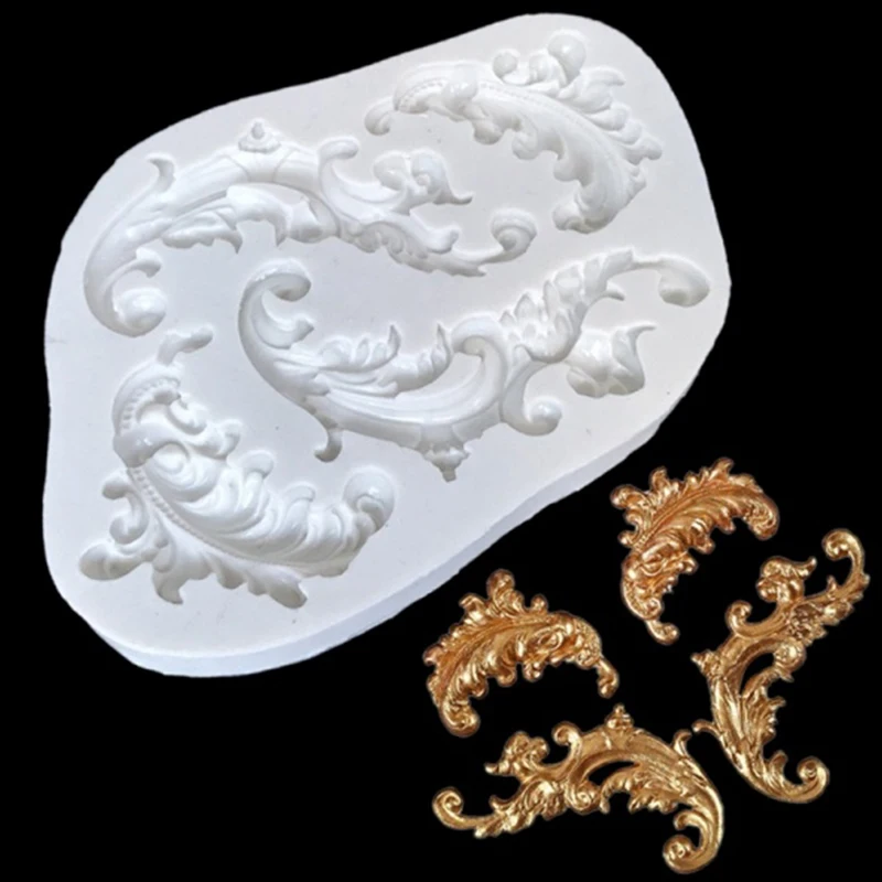 1 шт. силиконовая форма для выпечки тортов европейский стиль резные инструменты
