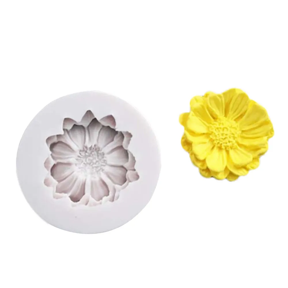 

1pc 3D Rose Flower Shape Silicone Soap Mold Form Silicone 3D Flower Cake Chocolate Mold Mould Modelling Decorating Tools #Y10