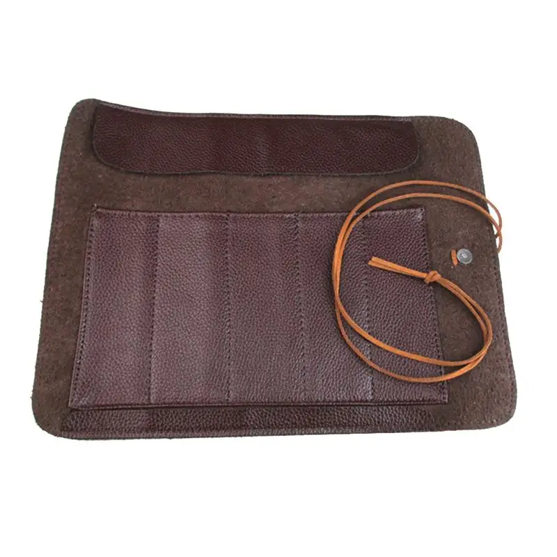 Сумка Органайзер для инструментов Карманный чехол резьбы по дереву кожаный