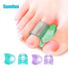 Разделитель для большого пальца ног из мягкого силикона, 2 шт.