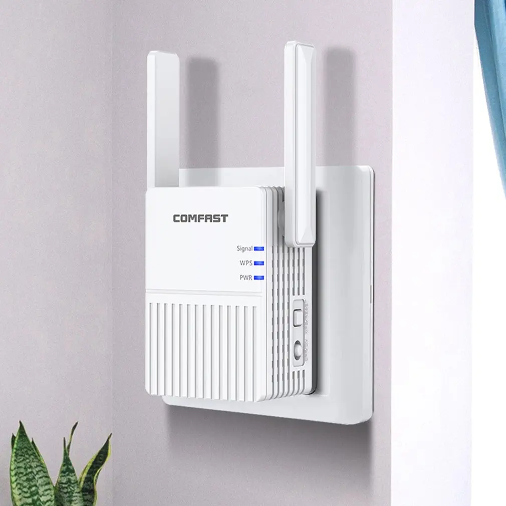 

Wi-Fi ретранслятор N300, 300 м, 2 антенны, 2,4 ГГц