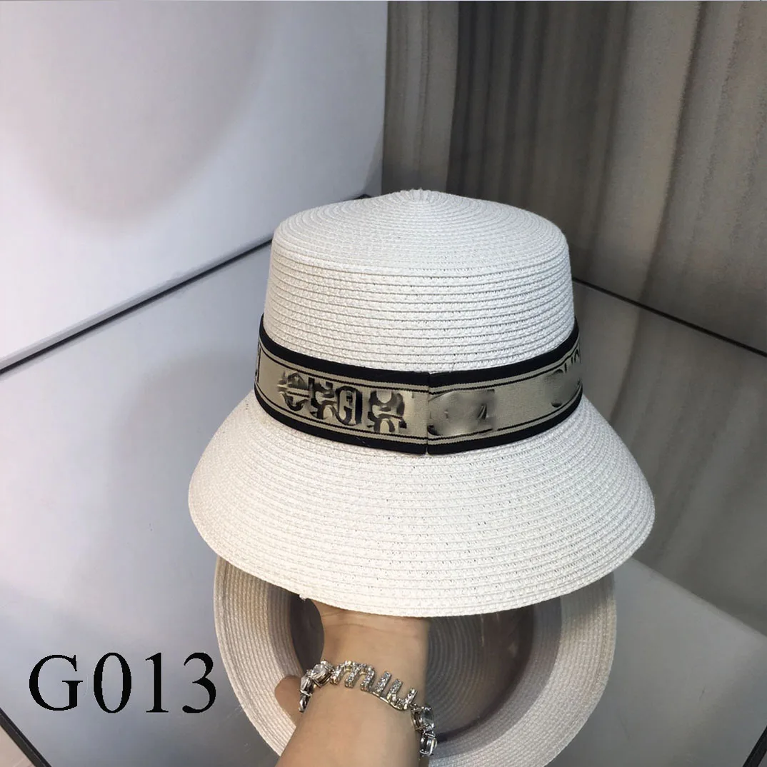 

G013 New Straw Hat Fashion Classic Super Good-looking Detail Fine Three-dimensional Hat