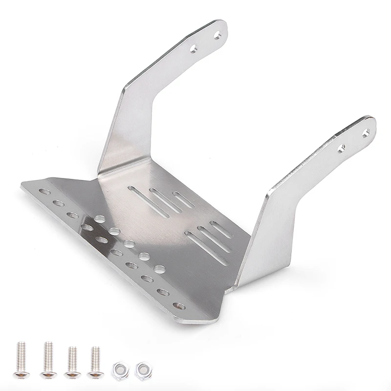 Защита шасси KYX Racing из нержавеющей стали, запчасти для модификации, аксессуары для радиоуправляемого гусеничного автомобиля Tamiya CC02