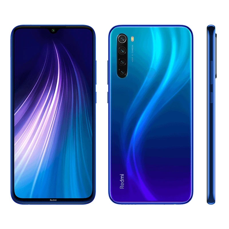 Мобильный телефон Xiaomi Redmi Note 8 с глобальной версией 3 ГБ 32 Смартфон Snapdragon 665 48мп