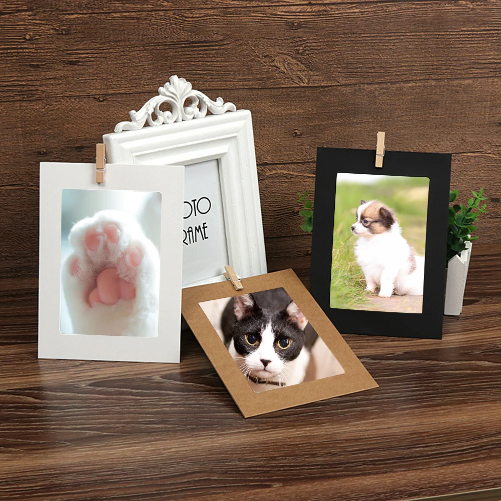 34567 дюймов кожаная Трехцветная подвесная бумажная фоторамка на заказ креативная