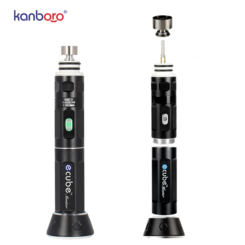KanboroTech Ecube Master Kit восковой масляный испаритель вейп ручка ЖК-экран водопроводный