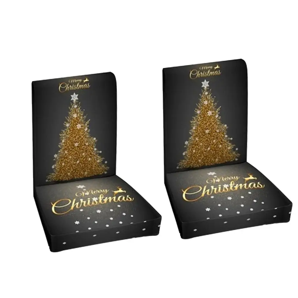 Рождественский Декор домашние чехлы на кресла стрейч набор скатерть поперечная