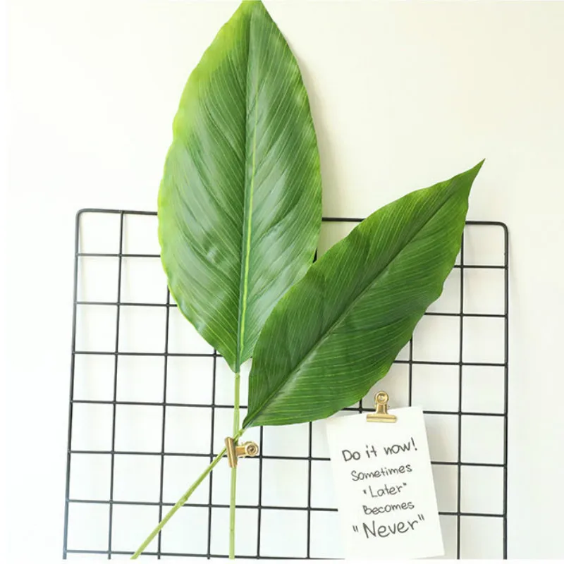 Декоративные зеленые листья искусственные бонсай ветви Травы Пластиковые