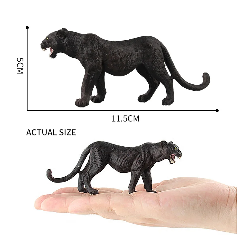 Реалистичные дикие животные искусственные фигурки ПВХ пластиковые сафари