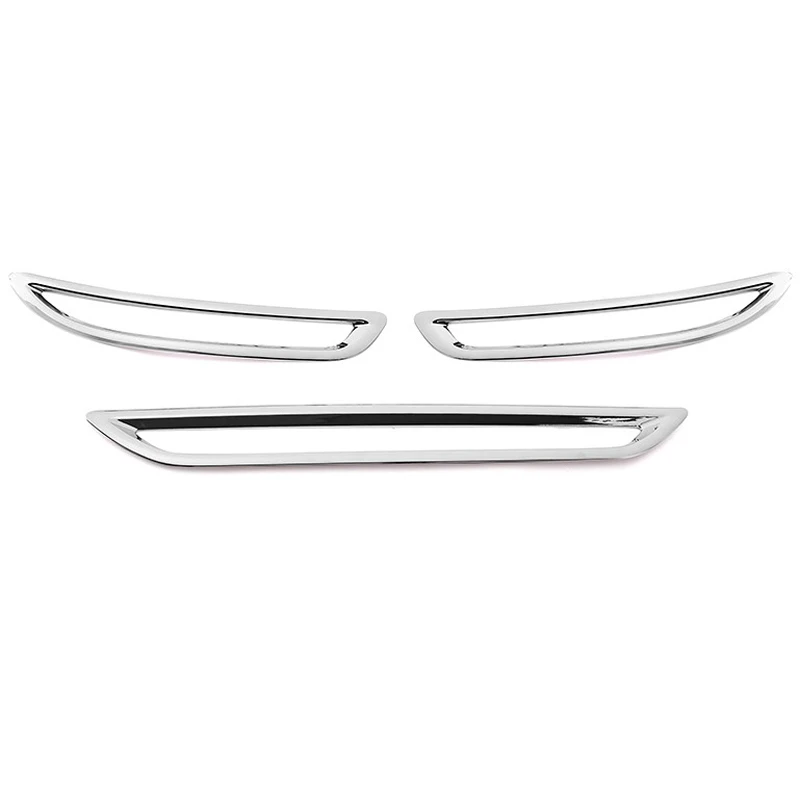 Для Buick GL8 2017 2020 2 шт. ABS Хромированная Автомобильная задняя противотуманная фара