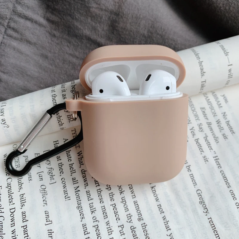 Роскошный женский чехол со стразами для Airpods, чехол с брелком, антикапля для Airpods, Жесткий Чехол, беспроводной Чехол для i10 tws i30 i60, чехол для наушников - Цвет: Milk tea color