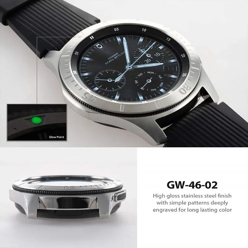 Металлическое кольцо для Samsung Galaxy Watch 46 мм Gear S3 Frontier и классические Смарт часы с