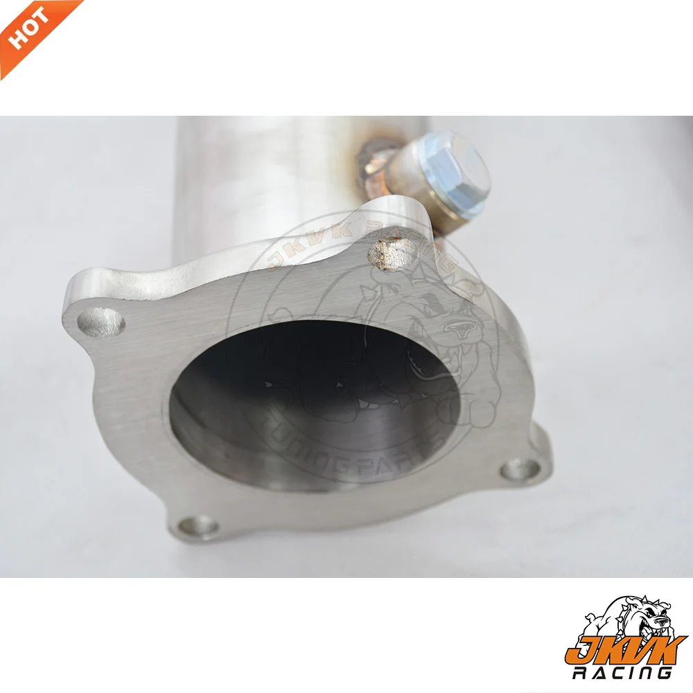 JKVK RACING 3,0 ''76 мм выхлопная труба SS304 для A4 B7 2,0 TFSI