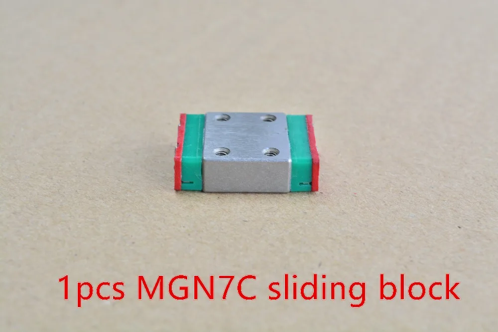 Блок MGN7C или MGN7H линейный подшипник скольжения с направляющей MGN7 MR7 cnc xyz diy