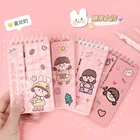 Компактный компактный карманный блокнот с катушкой утолщенный переносной блокнот для записей на 80 страниц милые блокноты для записей