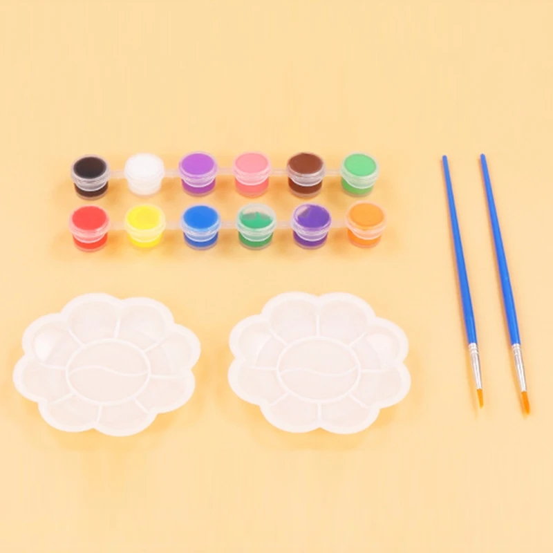 Фигурки животных игрушка сделай сам каракули для творчества красок рисования