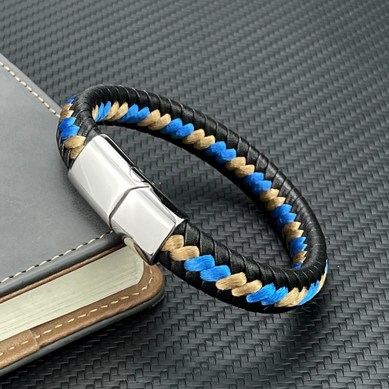 

Wholesale Lots Bulk Charm Bracelets Stainless Steel Men Fashion Leather Bracelets Jewelry for Women Friendship Bracelets