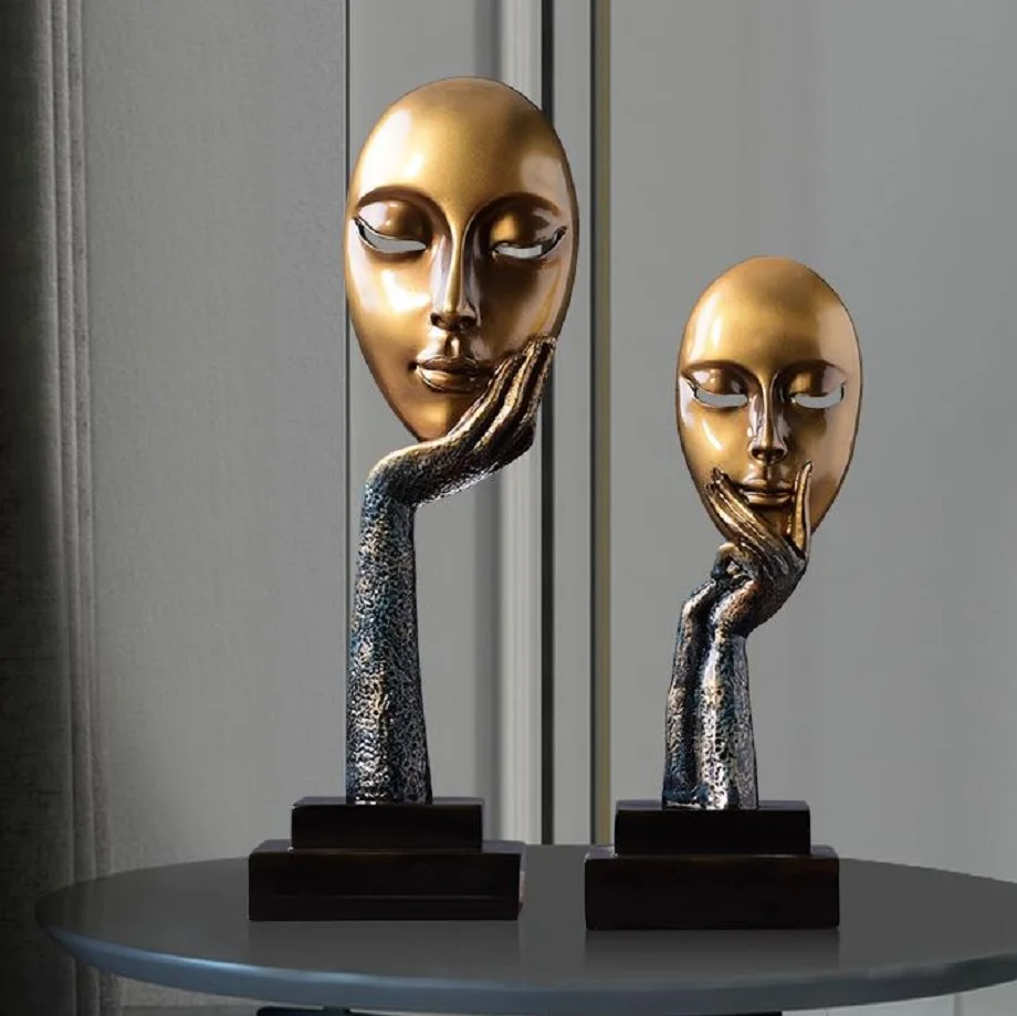 Скандинавская Современная красивая полимерная скульптура фигурка ангела