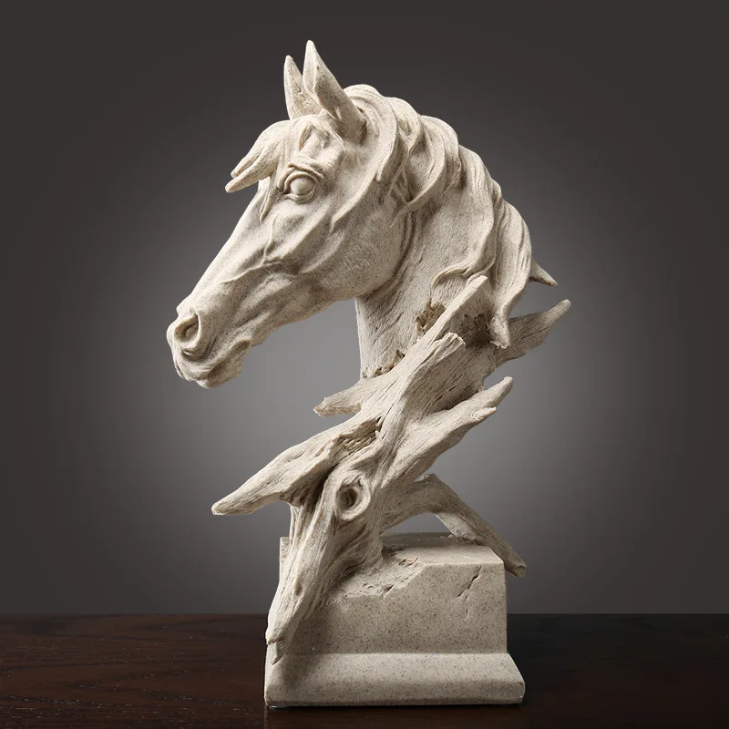 

Horse Head Decoration Creative Personality Nordic Style Office Decoration Art Decoration Modern Simplicity Home Decore