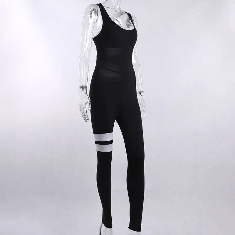 Спортивные комбинезоны с открытой спиной спортивная одежда для фитнеса плотные