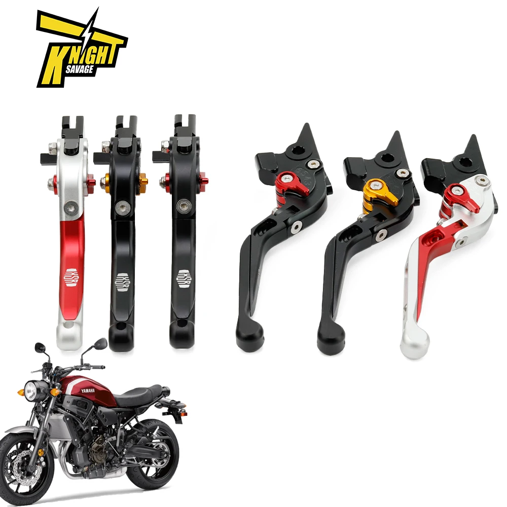 

Adjustable Folding Extendable Motorcylce Brake & Clutch Levers For YAMAHA XSR 700 XSR900 2016-2022 Moto Handlebar Accessories