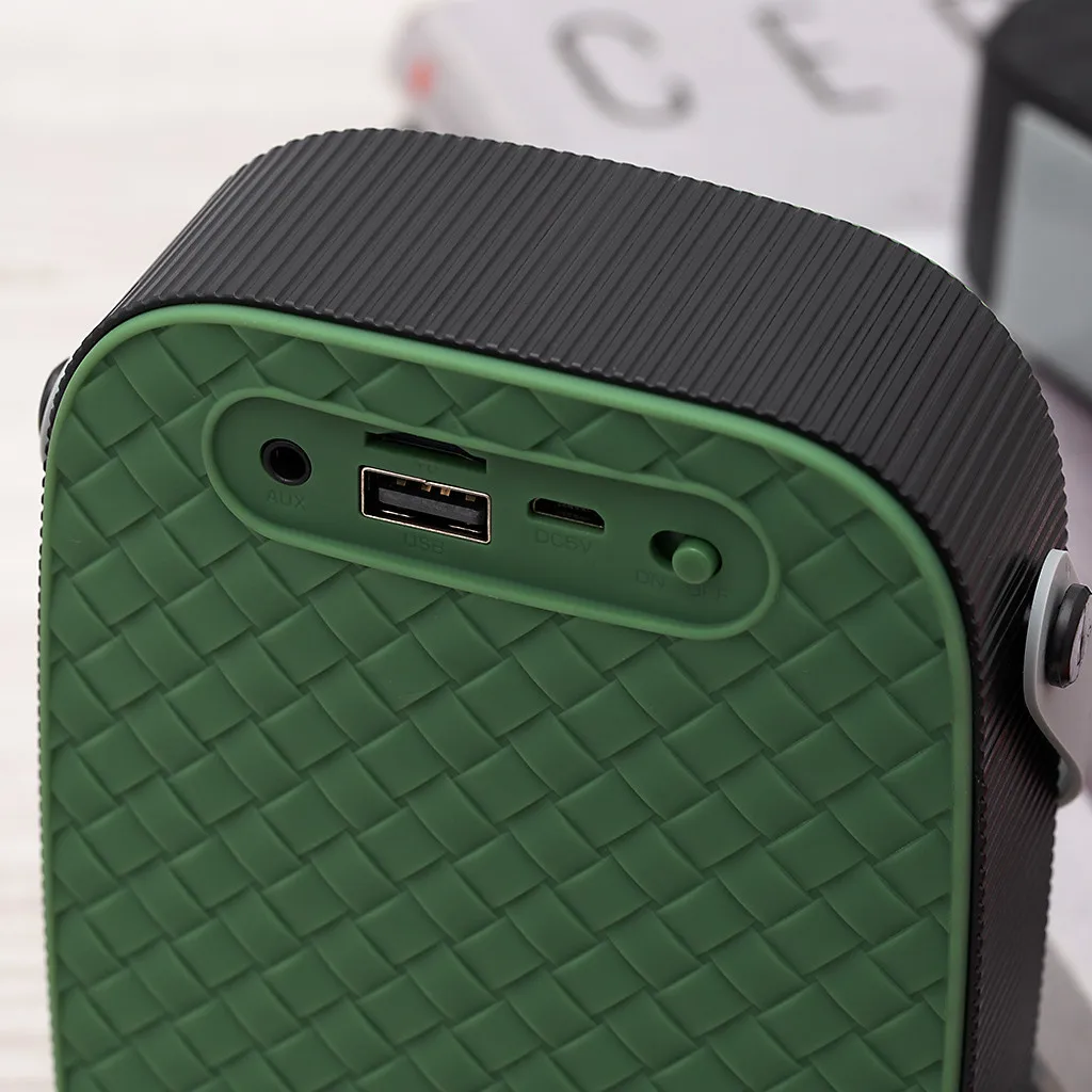 Ouhaobin беспроводной Bluetooth динамик Портативный HIFI звук стерео музыка объемный