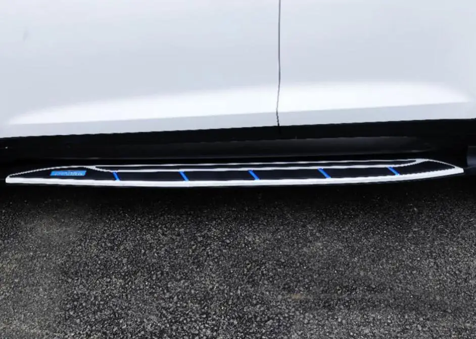High quality Car Aluminum alloy Running Boards Side Step Bar Pedals Fits For Hyundai Tucson 2015.2016.2017 | Автомобили и