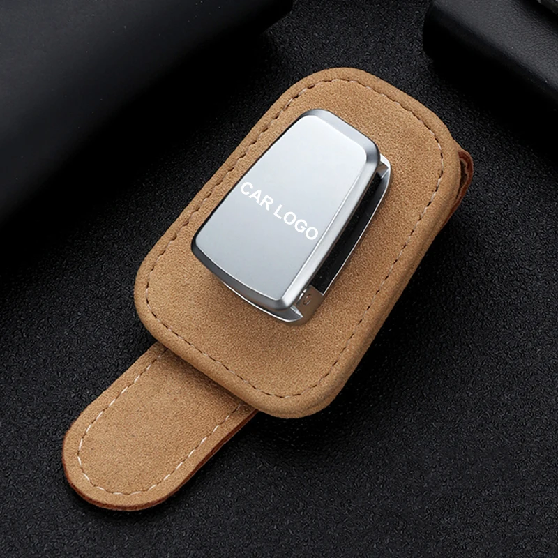 Portable Car Sunglasses Holder Auto Sun Visor Glasses Cases Clip For Toyota Prius Camry Corolla C-HR CHR RAV4 Prado 2018 | Автомобили и