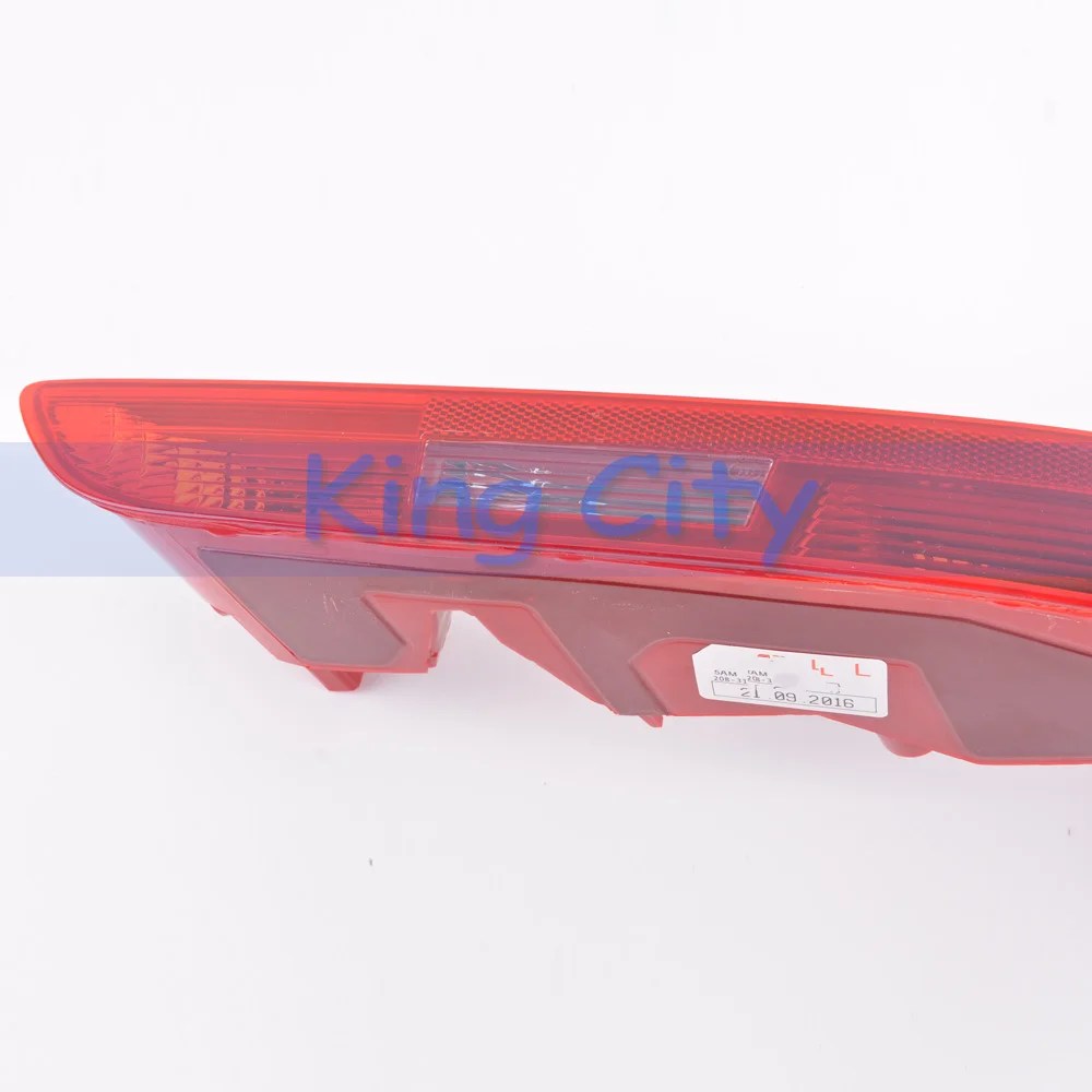 CAPQX For Audi Q3 2011 2012 2013 2014 Rear Bumper Reflector Brake Light Warning Lamp Fog RED Reverse light | Автомобили и
