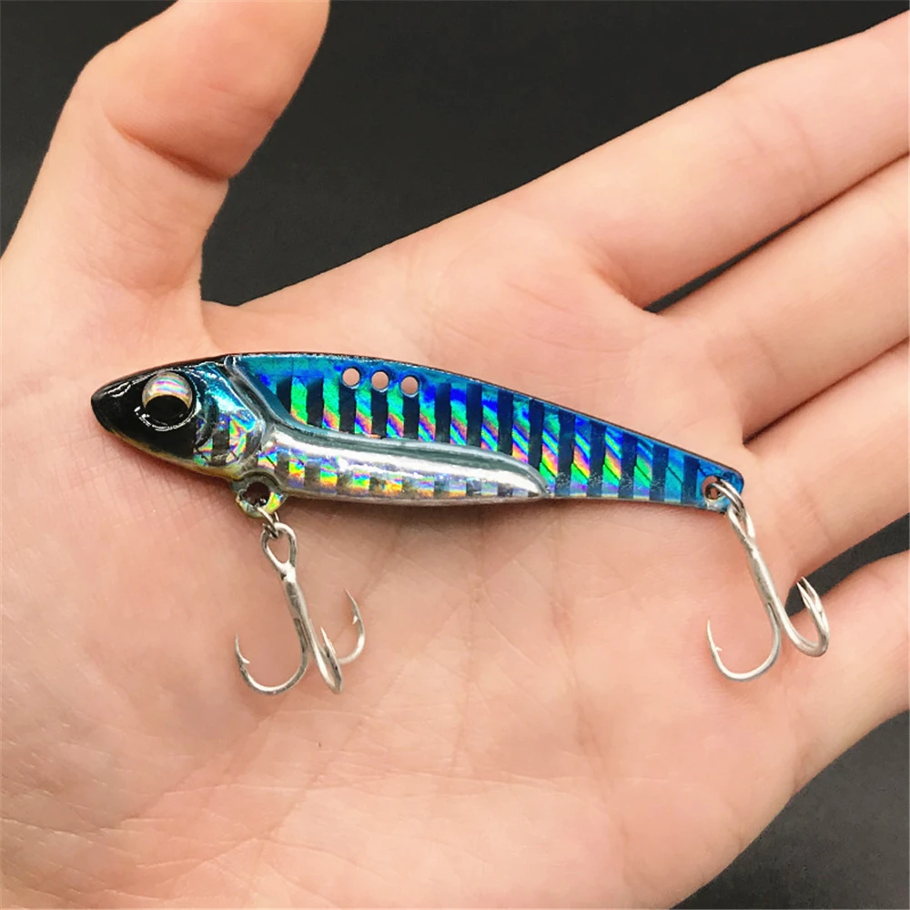 Металлическая Лазерная для VIB рыбалки приманки рыболовные снасти воблер