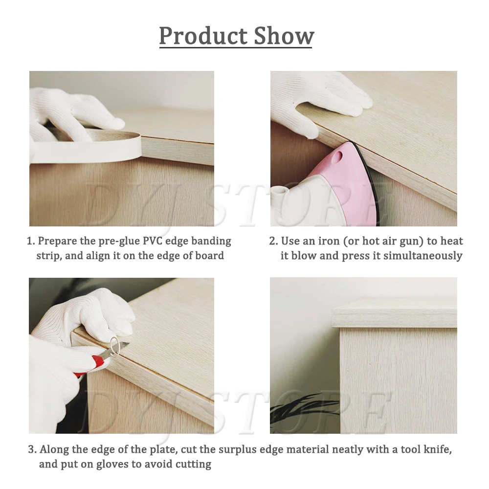 Кромкооблицовочная лента из деревянного шпона предварительно приклеенная