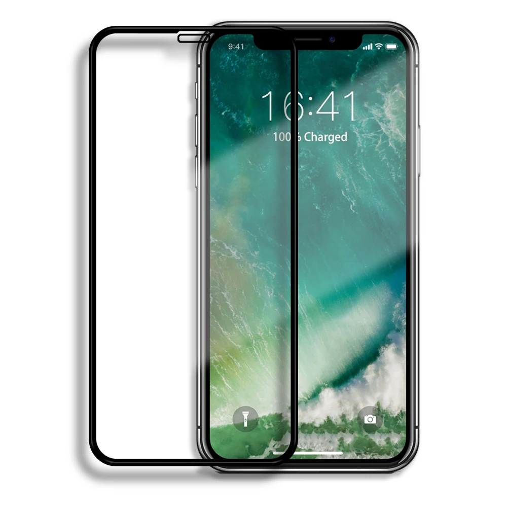 3X полное покрытие закаленное стекло протектор экрана для iPhone XR X XS Max 8 Plus 7 6 6S 11 Pro защитная пленка Verre Tremp