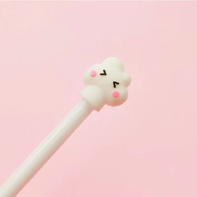 D Kawaii Ручка гелевая ручка для творчества в виде облака гелевая ручка супер милая Милая ручка канцелярские принадлежности Школьные принадлежности индивидуальная ручка для офиса школьные принадлежности - Цвет: D