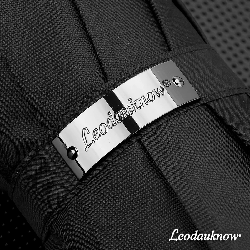 Автоматический зонт LEODAUKNOW складной полностью автоматический с защитой от ветра